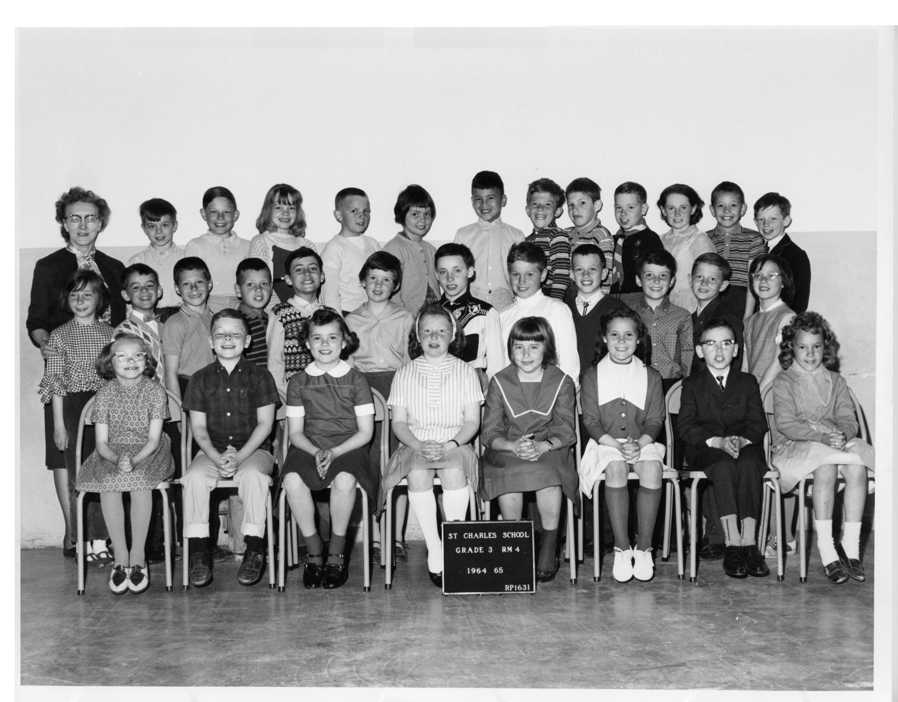 St. Charles School, Grade 3 1964-65